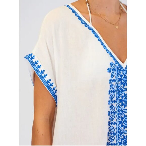 M.A.B.E. Serra Long Cover Up Dress - Picture 3 of 11